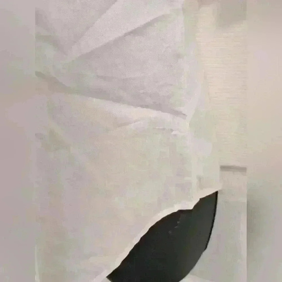 White cotton blouse, Izod, sz s/p - Picture 12 of 14